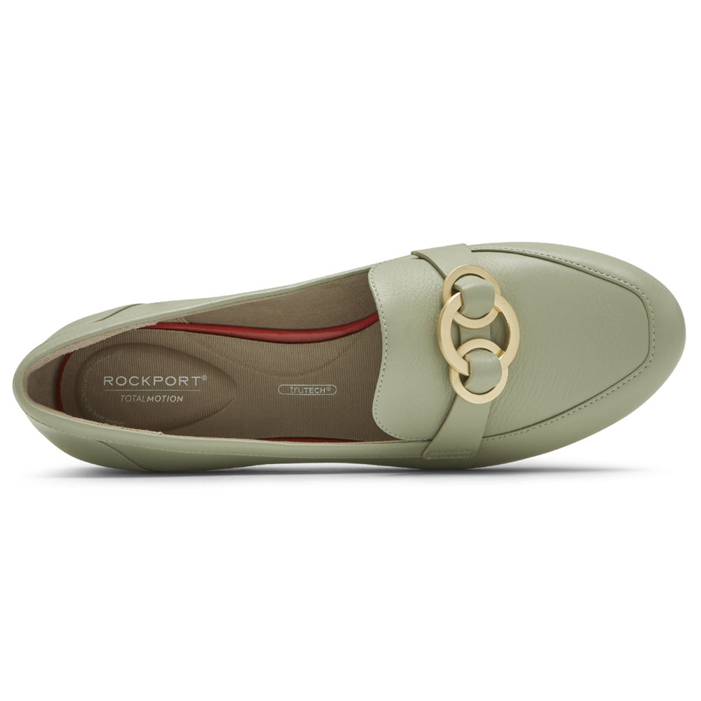 Mocassins Rockport Mulher Verde Oliva - Total Motion Tavia Ring - 16408DRUO